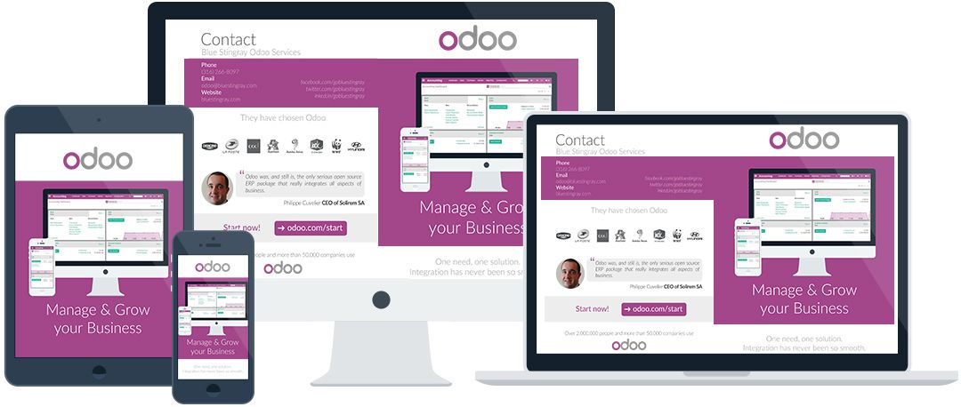 Odoo - Voorbeeld 2 voor drie kolommen